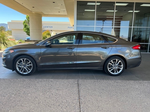 Used 2019 Ford Fusion SEL with VIN 3FA6P0CD8KR238157 for sale in Cottonwood, AZ