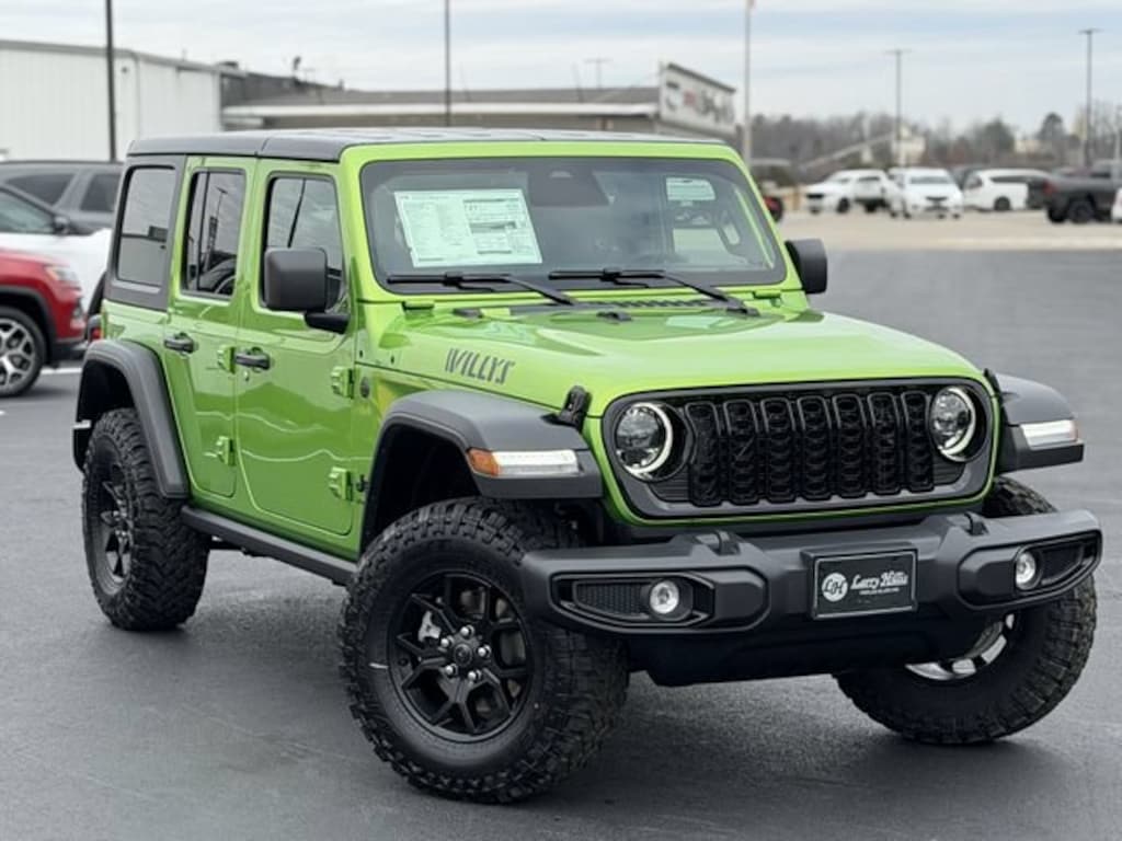New 2026 Jeep Wrangler 4-DOOR WILLYS Sport Utility