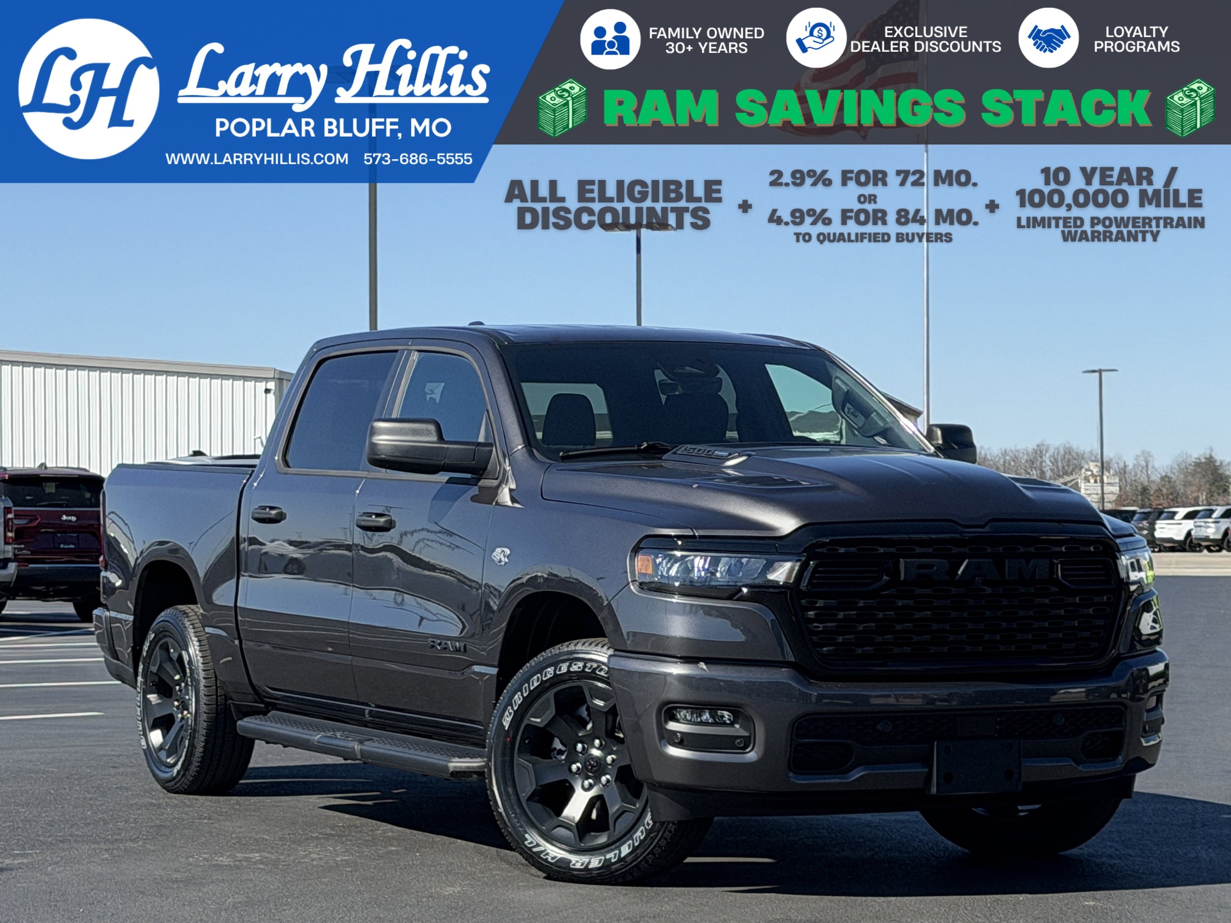 2026 RAM 1500 Express 4x4 Crew Cab 5'7's photo