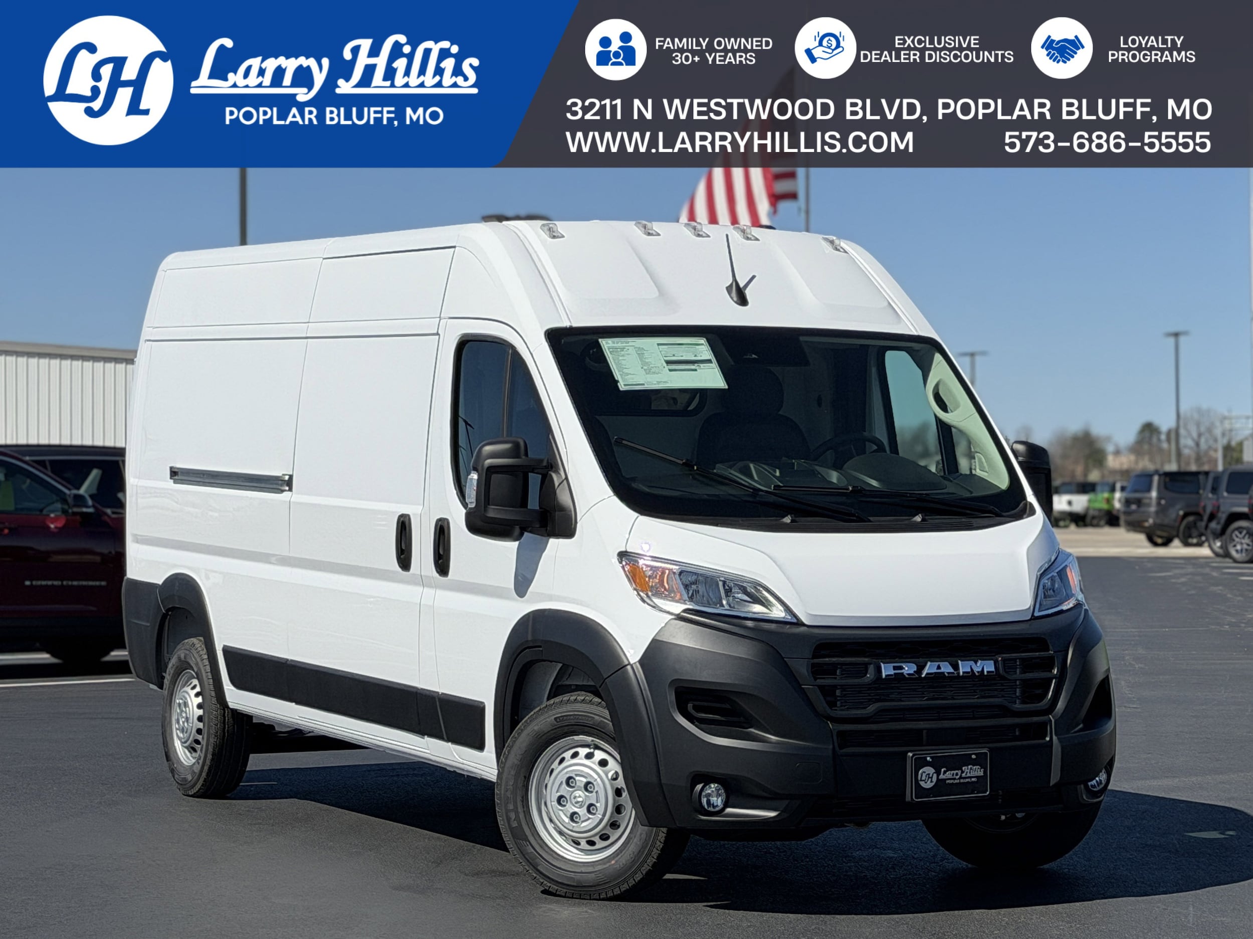 2026 RAM ProMaster 2500 Tradesman 159" WB High Roof's photo