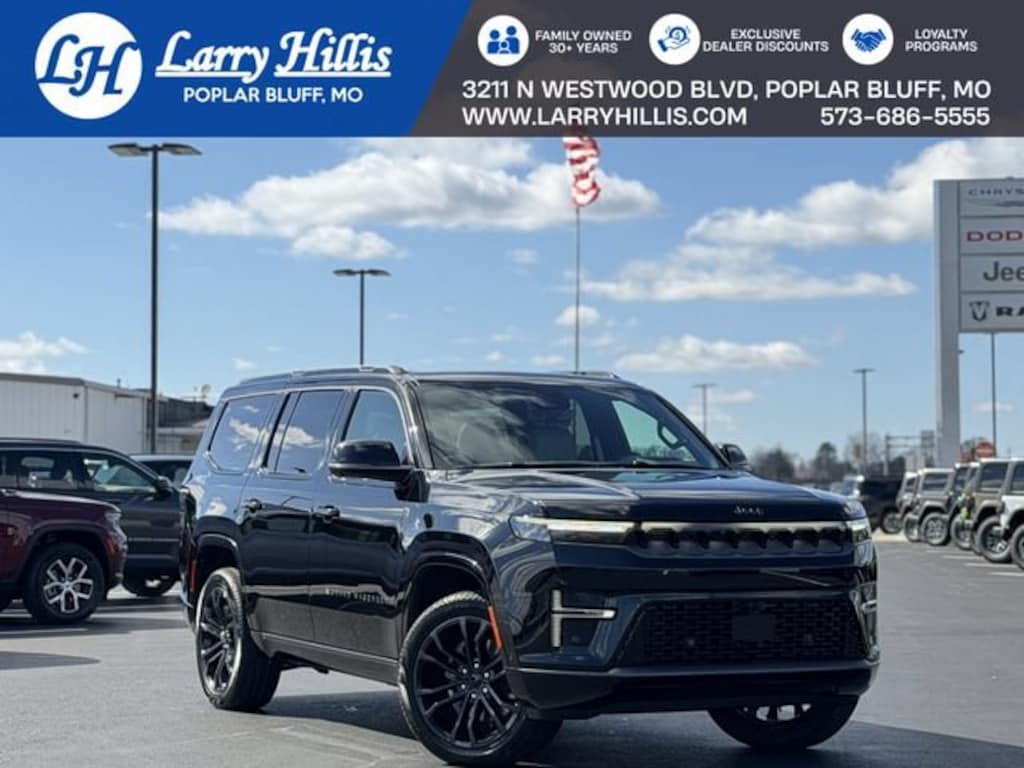 New 2026 Jeep Grand Wagoneer Summit Obsidian Sport Utility