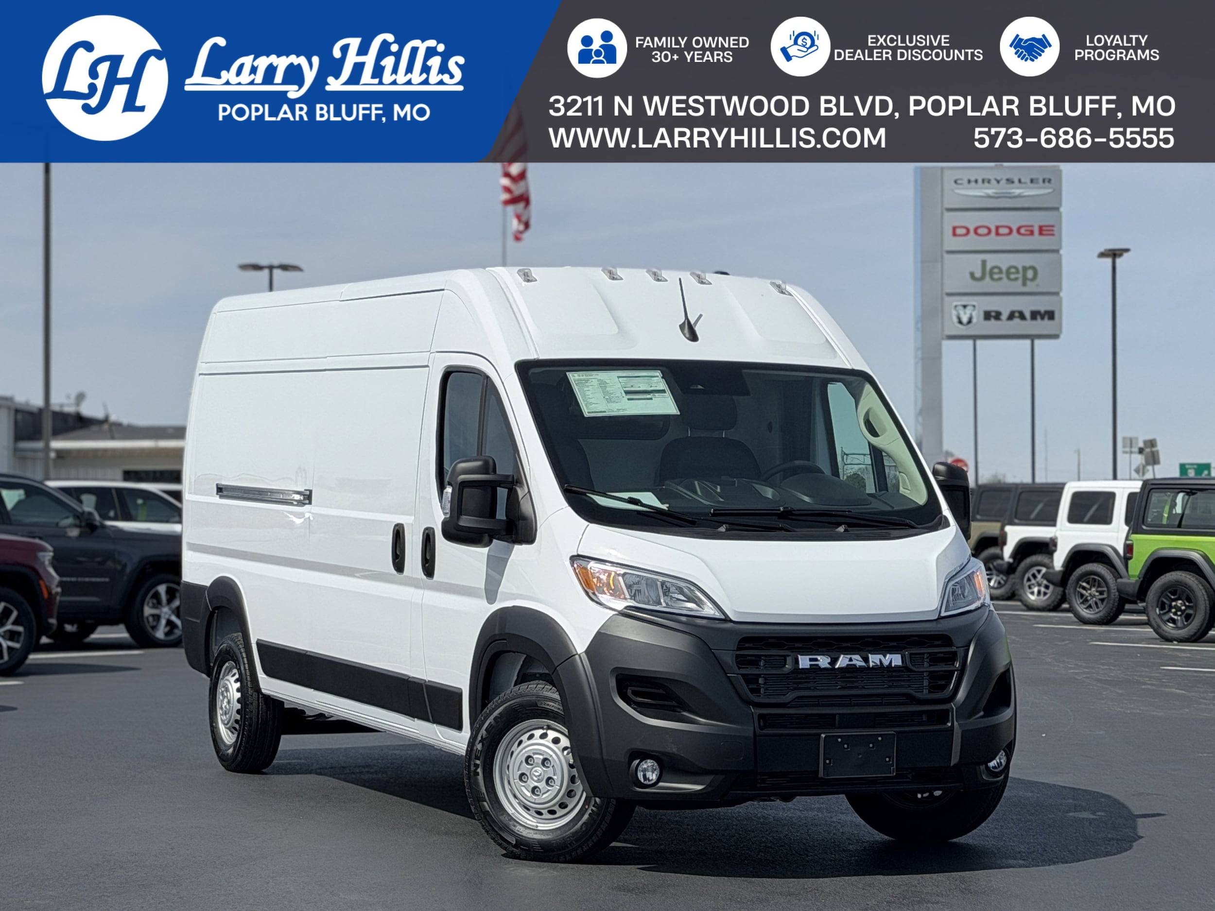 2026 RAM ProMaster 2500 Tradesman 159" WB High Roof's photo