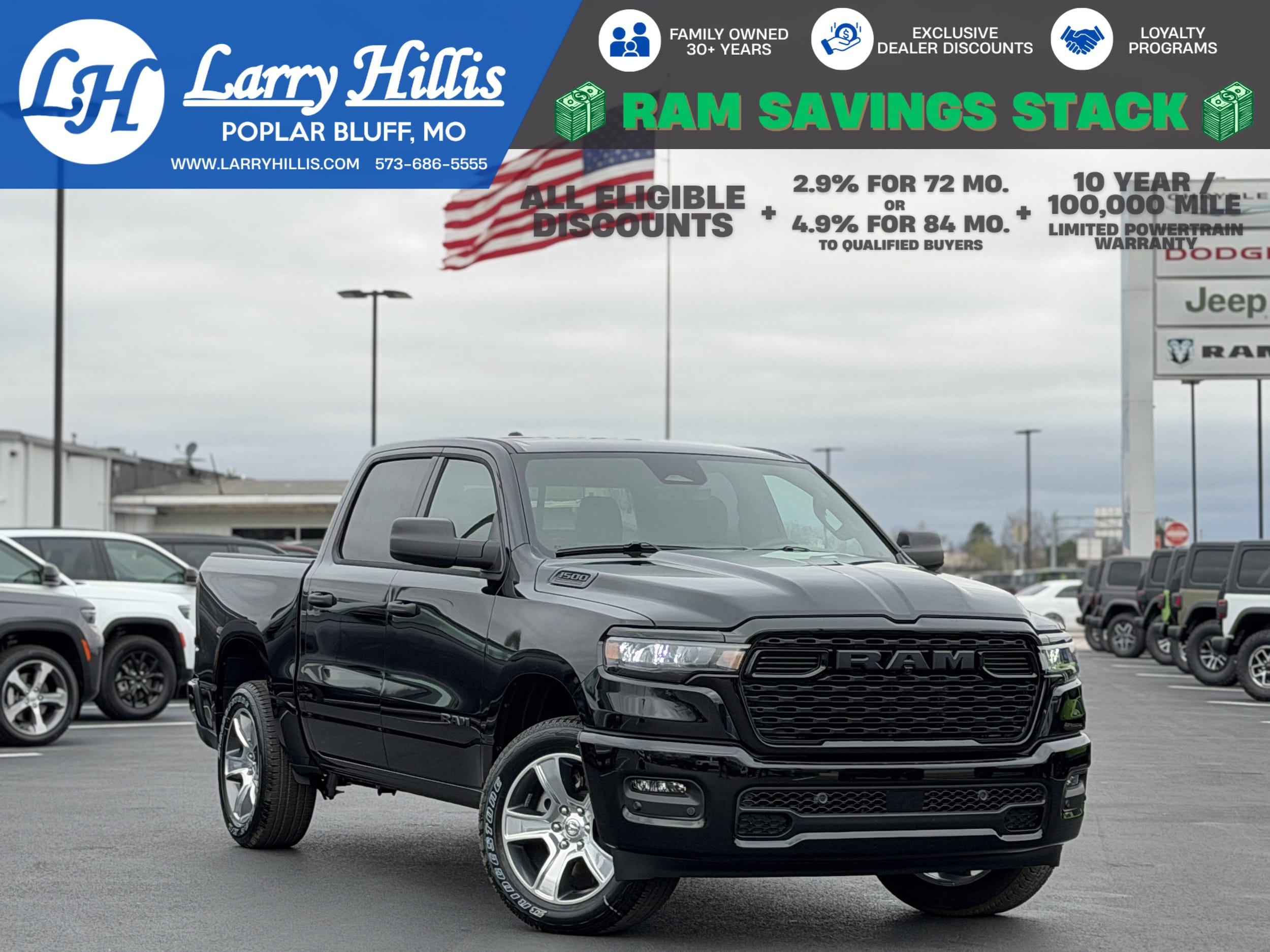 2026 RAM 1500 Express 4x4 Crew Cab 5'7's photo