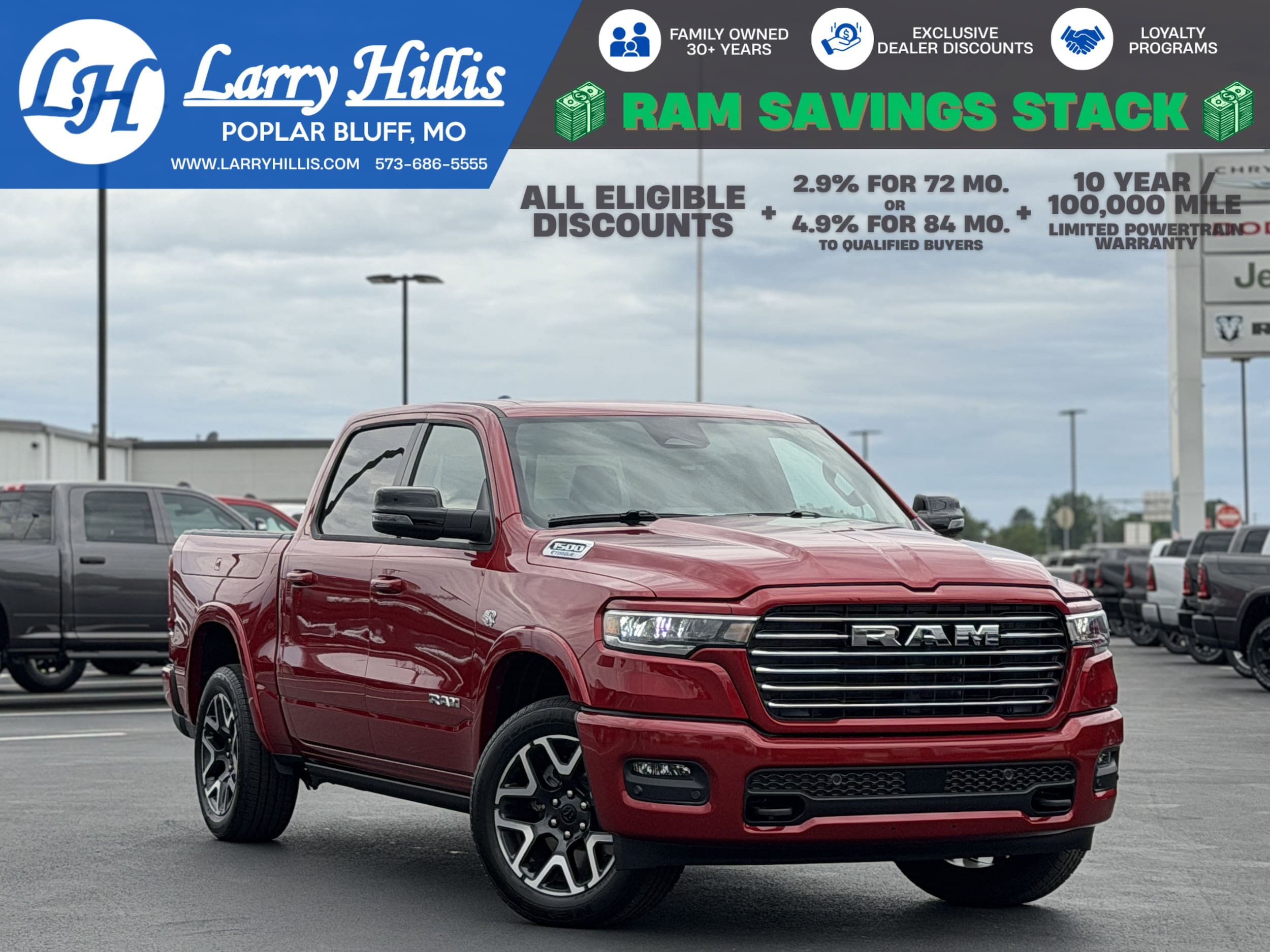 2026 RAM 1500 Laramie 4x4 Crew Cab 5'7's photo