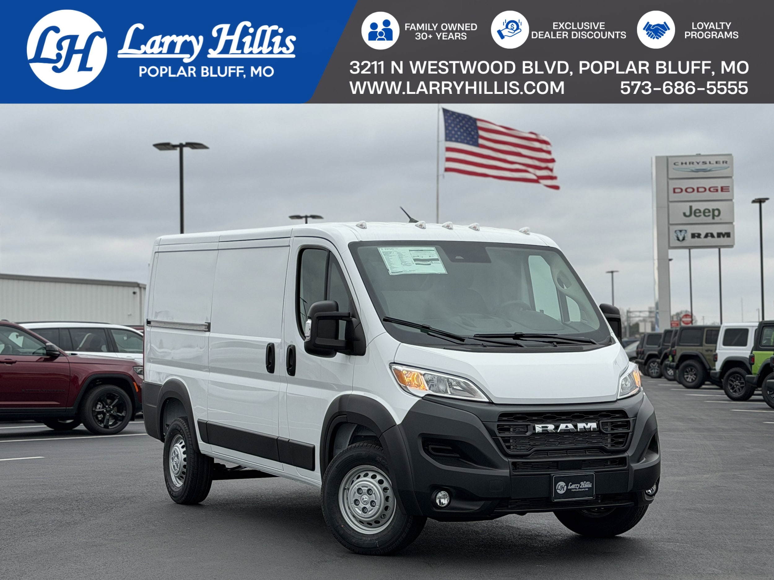 2026 RAM ProMaster Cargo Van