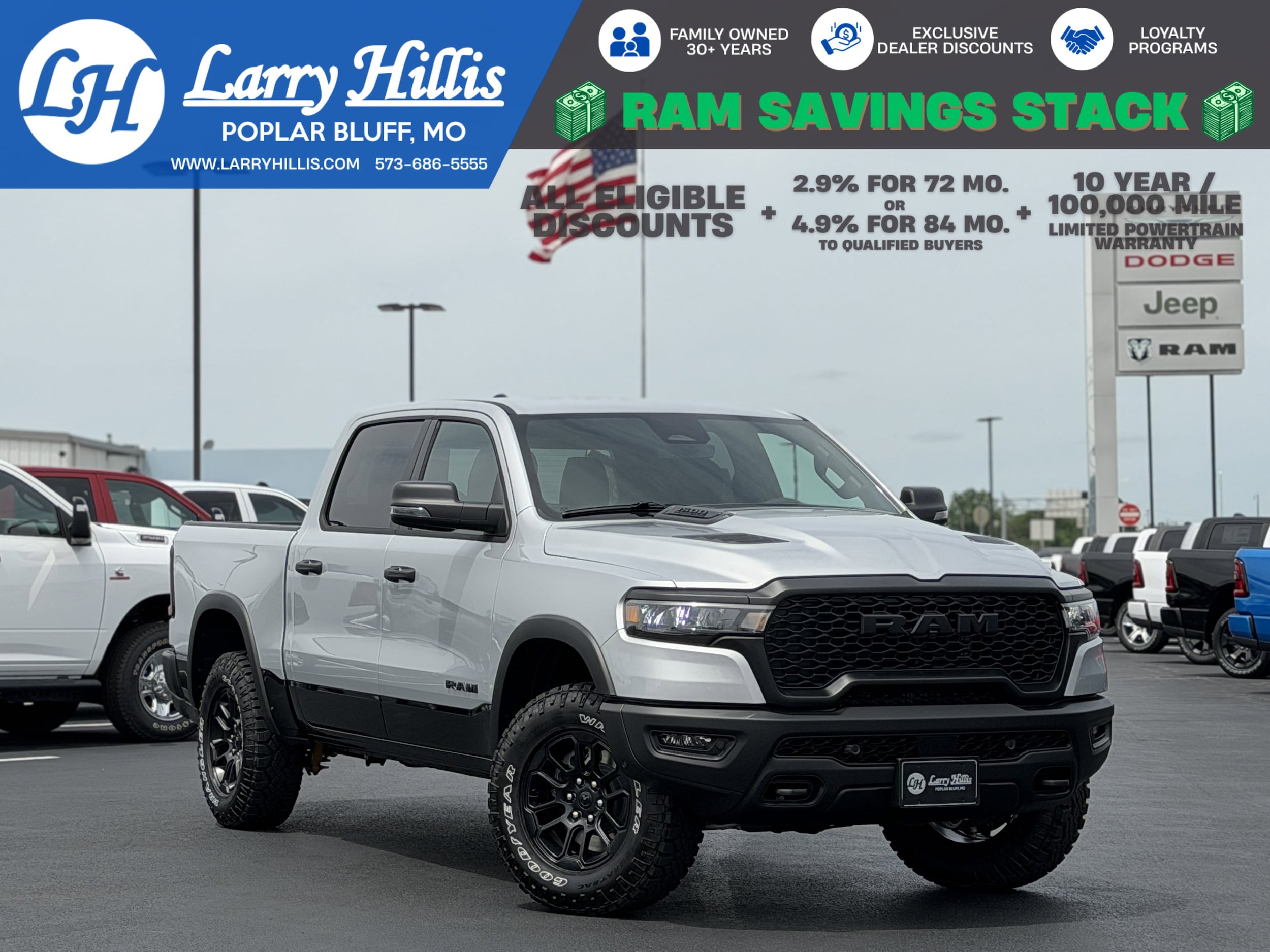 2026 RAM 1500 Rebel 4x4 Crew Cab 5'7's photo