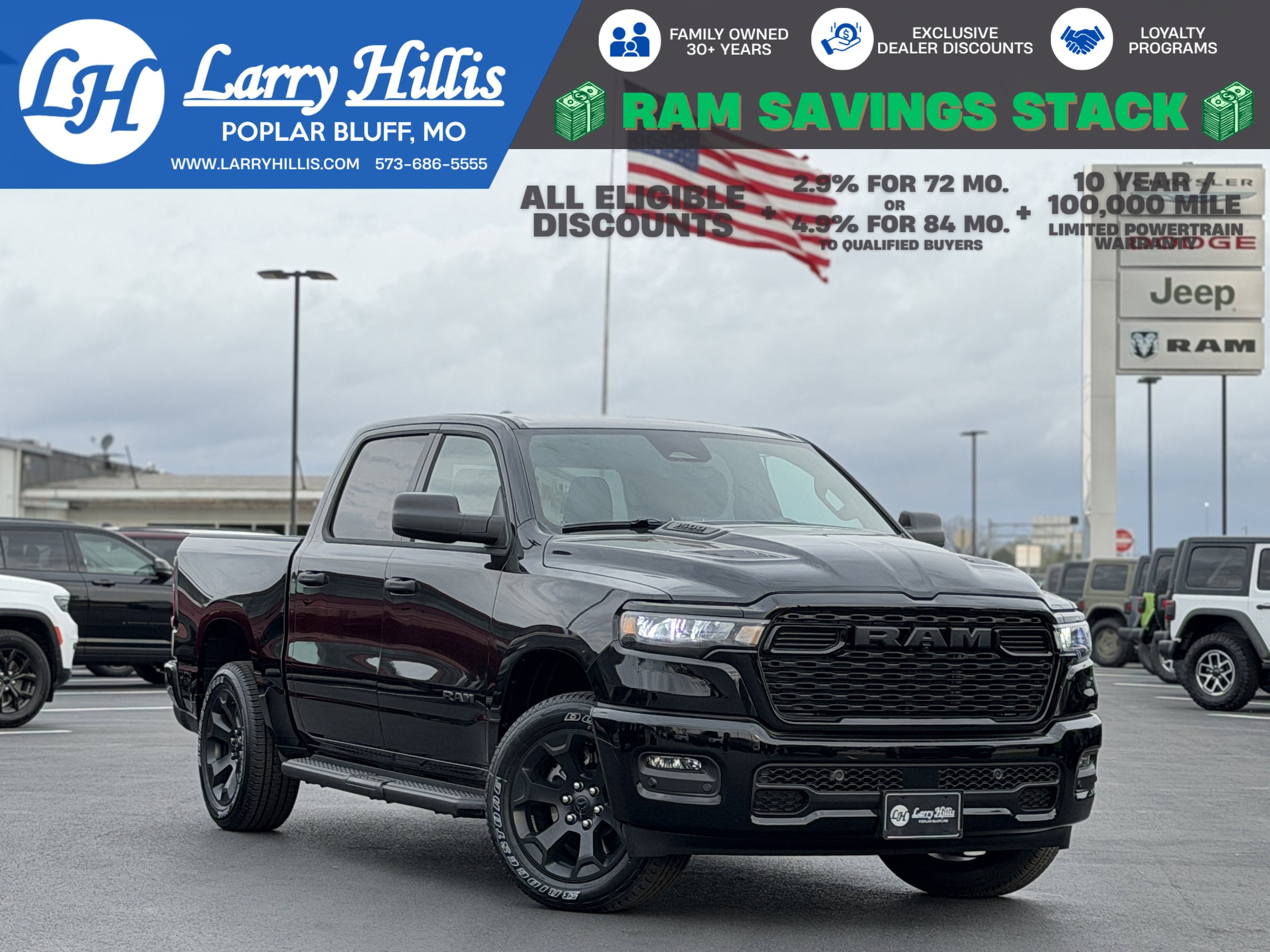 2026 RAM 1500 Express 4x4 Crew Cab 5'7's photo