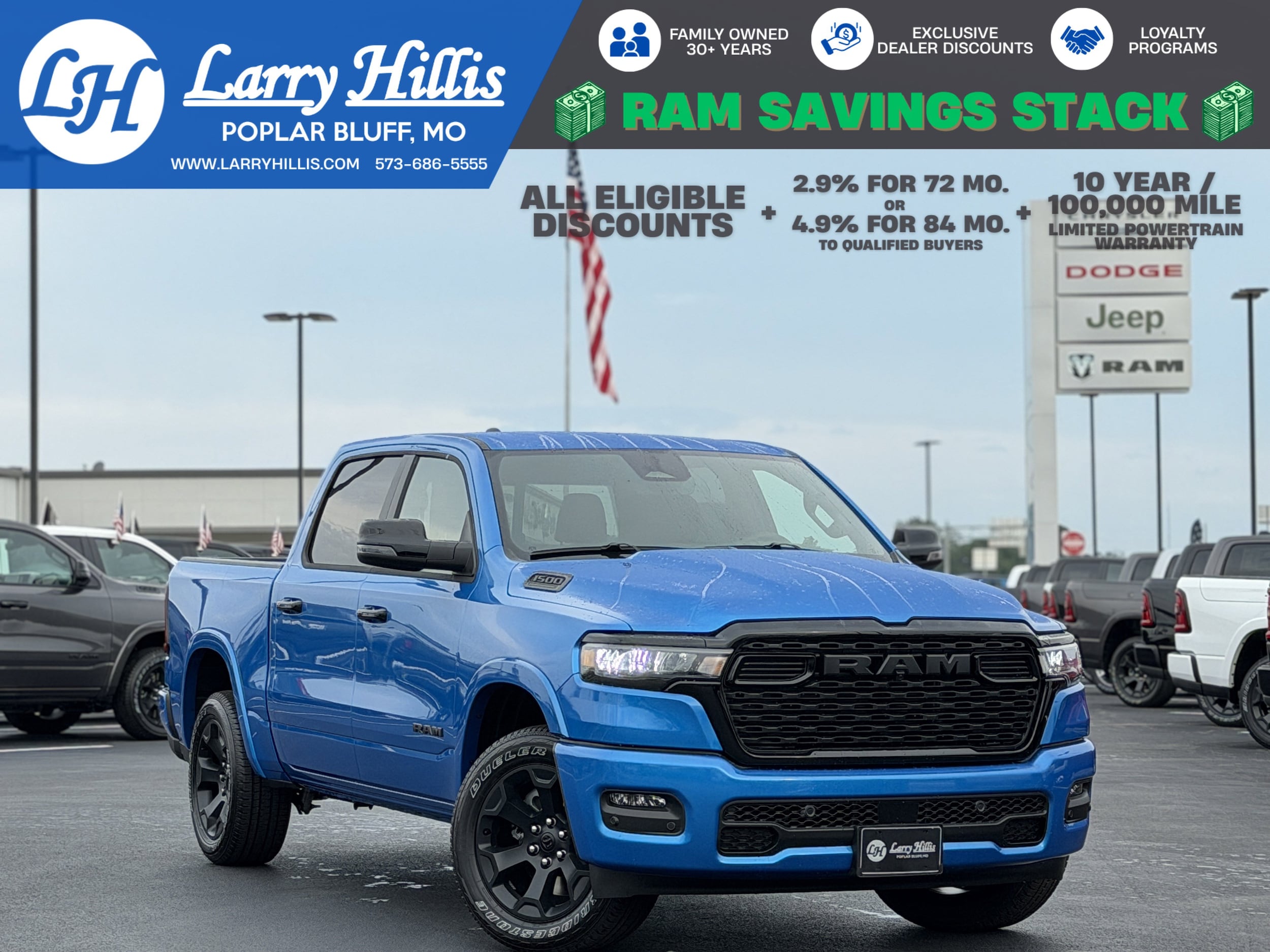 2026 RAM 1500 Big Horn/Lone Star 4x4 Crew Cab 5'7's photo