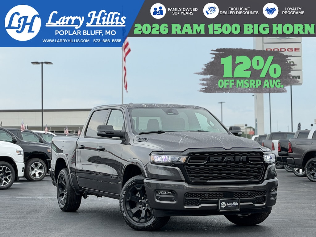 New 2026 Ram 1500 Big Horn/Lone Star Pickup