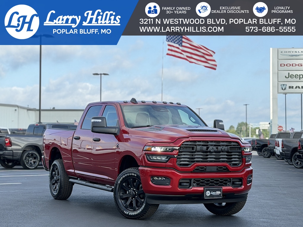 New 2026 Ram 2500 BLACK EXPRESS CREW CAB 4X4 6'4 BOX Pickup