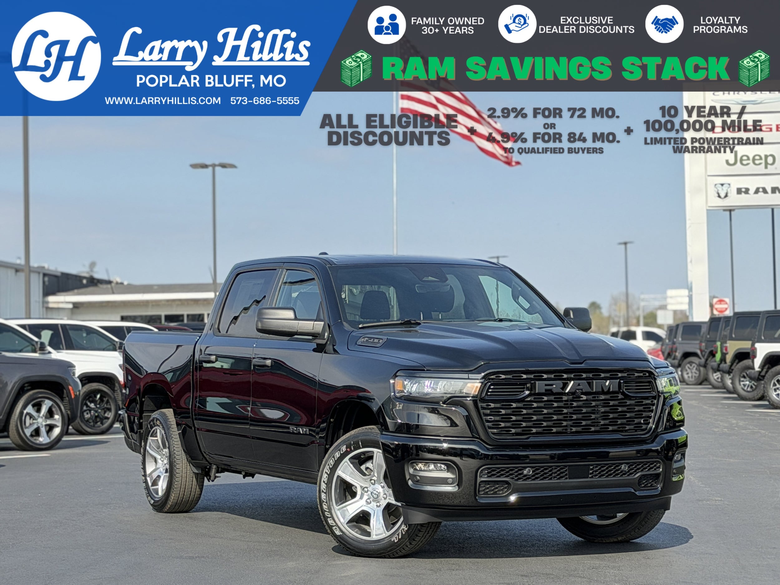 2026 RAM 1500 Express 4x4 Crew Cab 5'7's photo