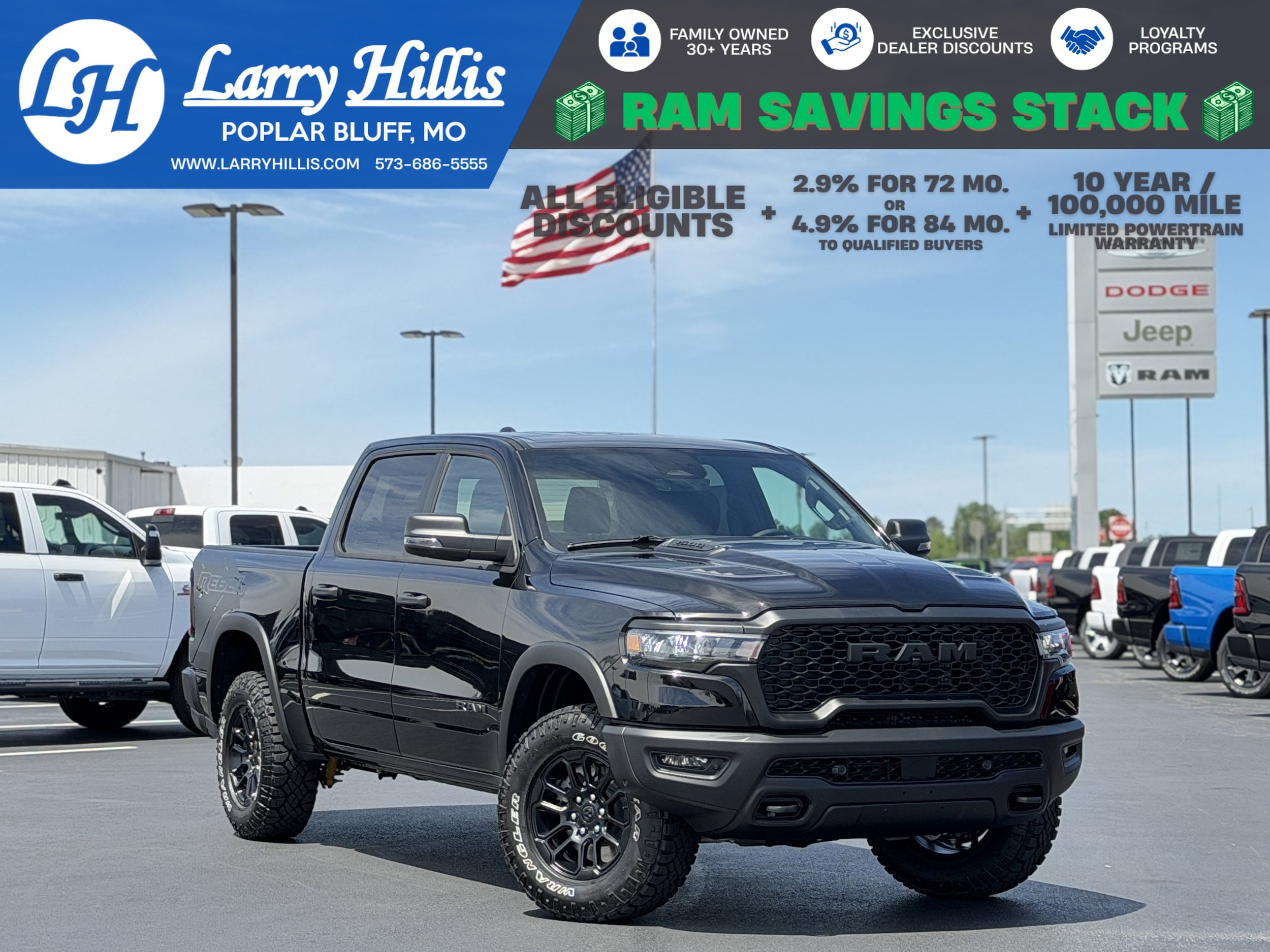 2026 RAM 1500 Rebel 4x4 Crew Cab 5'7's photo