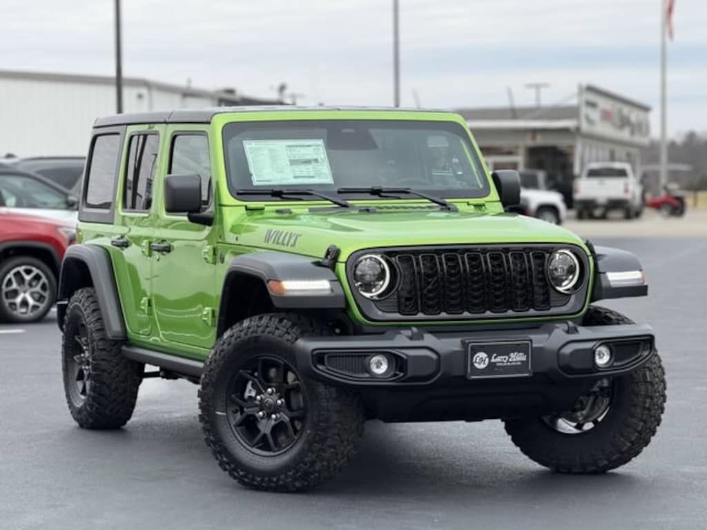 New 2026 Jeep Wrangler 4-DOOR WILLYS Sport Utility