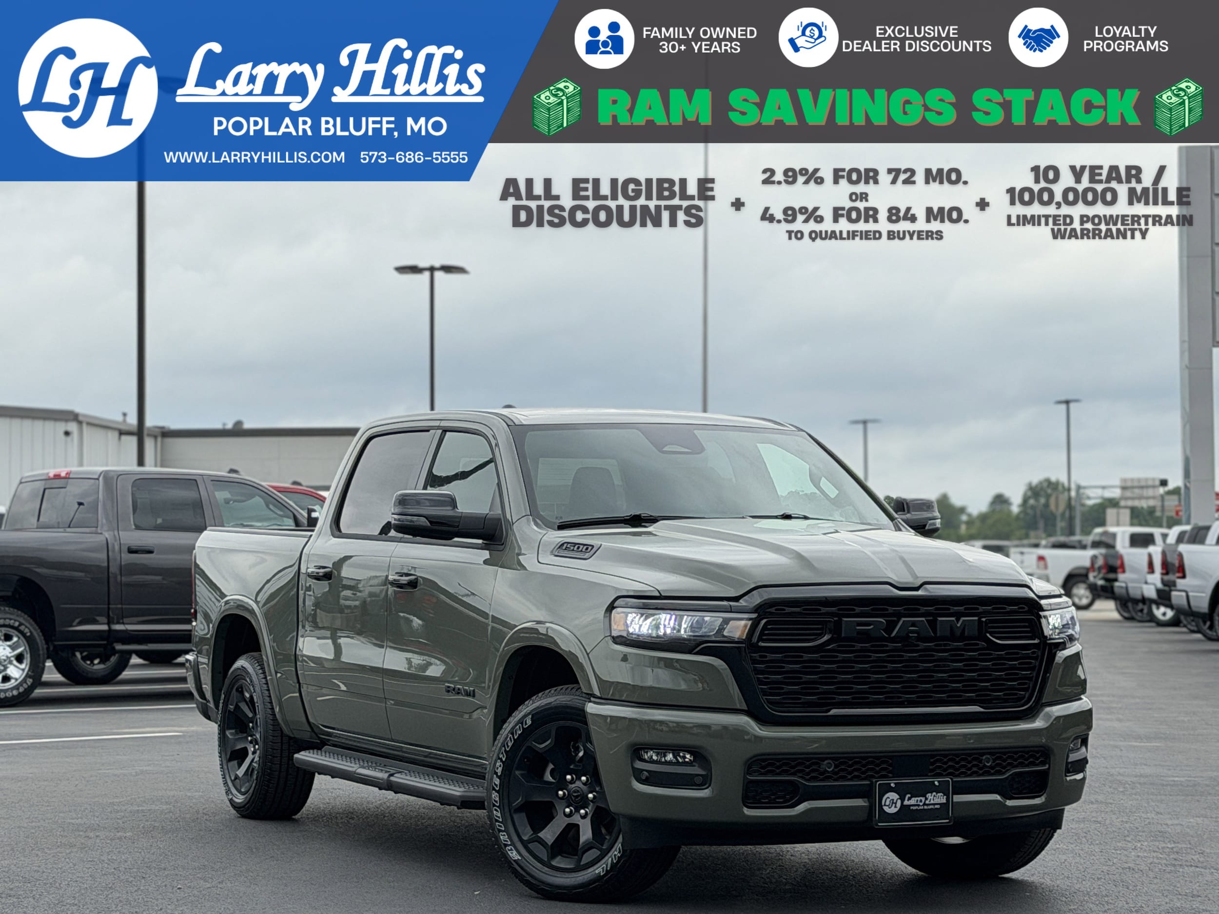 2026 RAM 1500 Big Horn/Lone Star 4x4 Crew Cab 5'7's photo