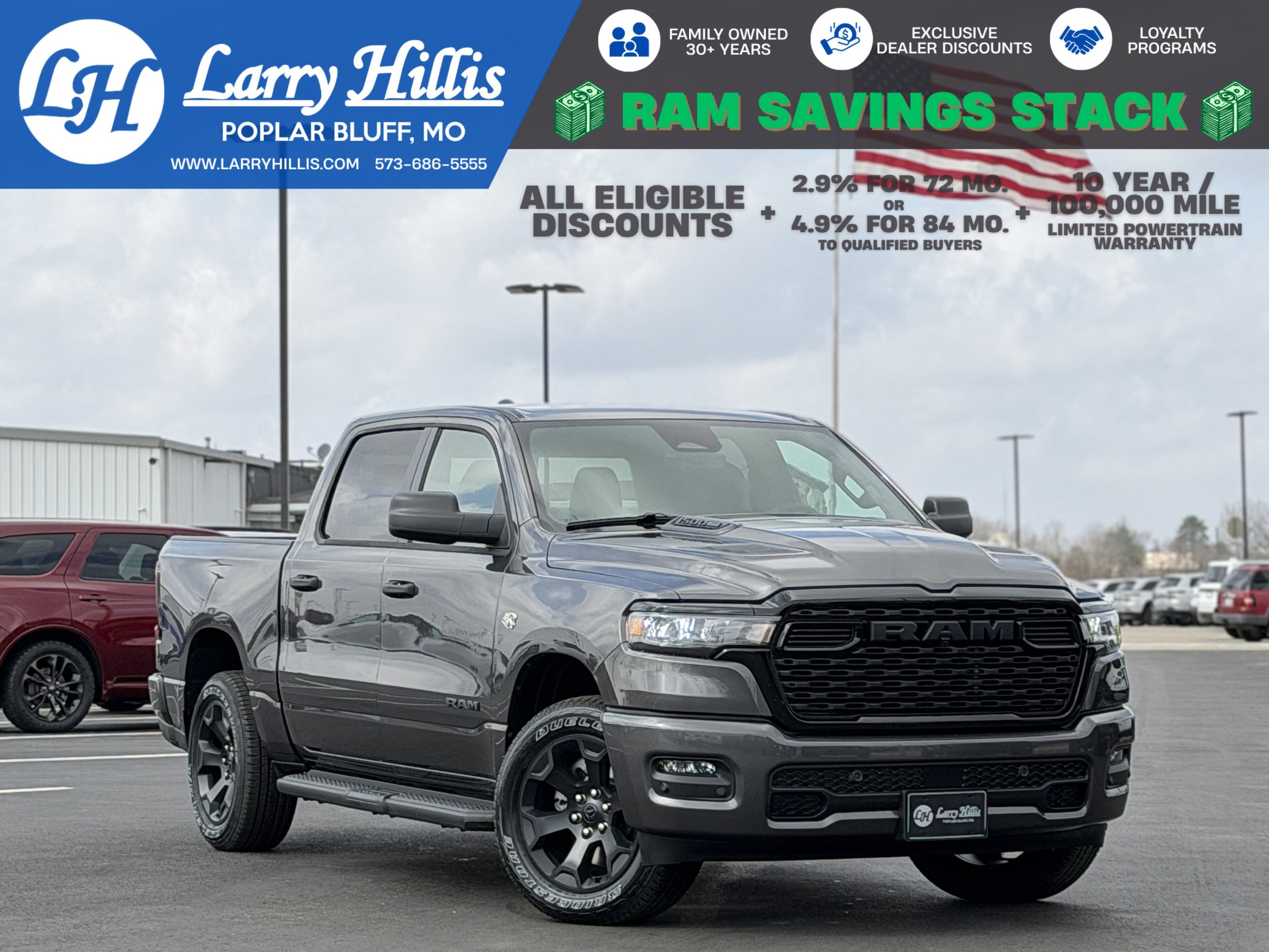 2026 RAM 1500 Express 4x4 Crew Cab 5'7's photo