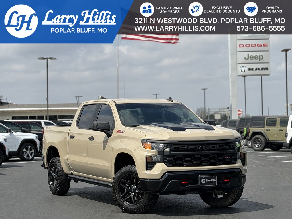 Used 2023 Chevrolet Silverado 1500 Custom Trail Boss Truck