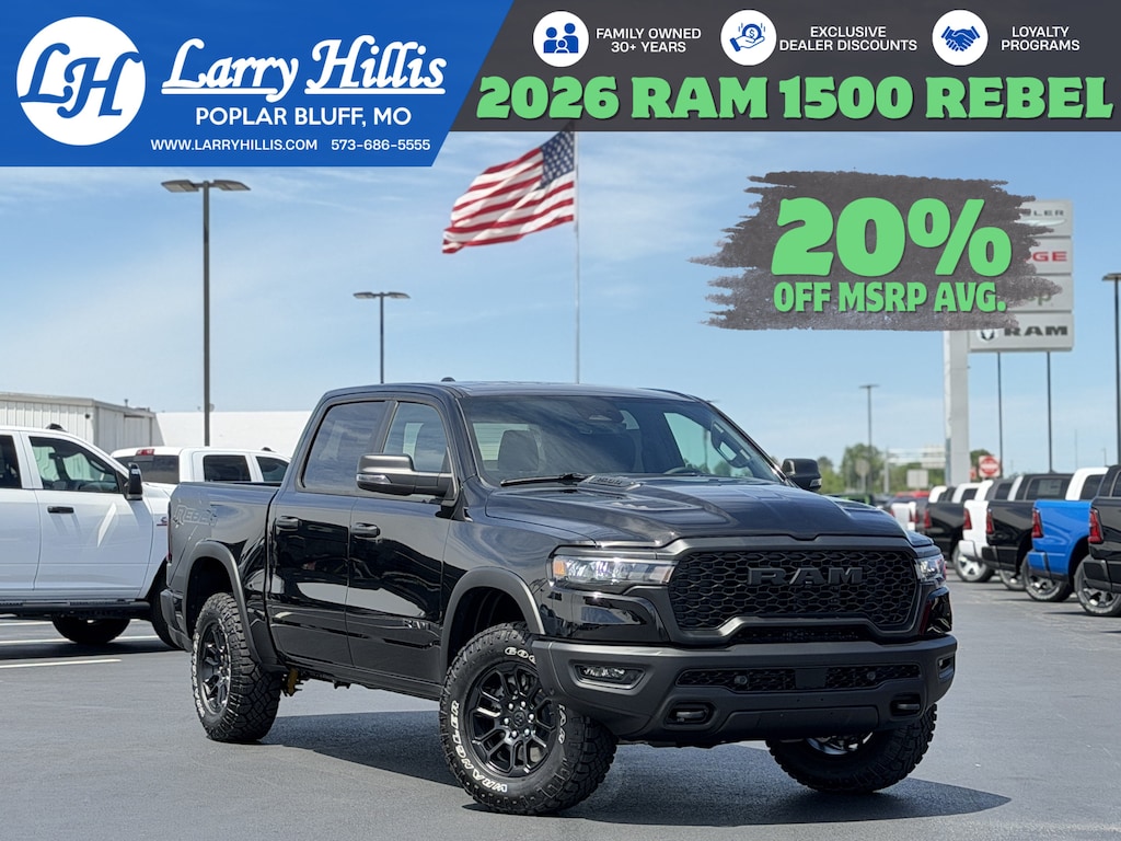 New 2026 Ram 1500 Rebel Pickup