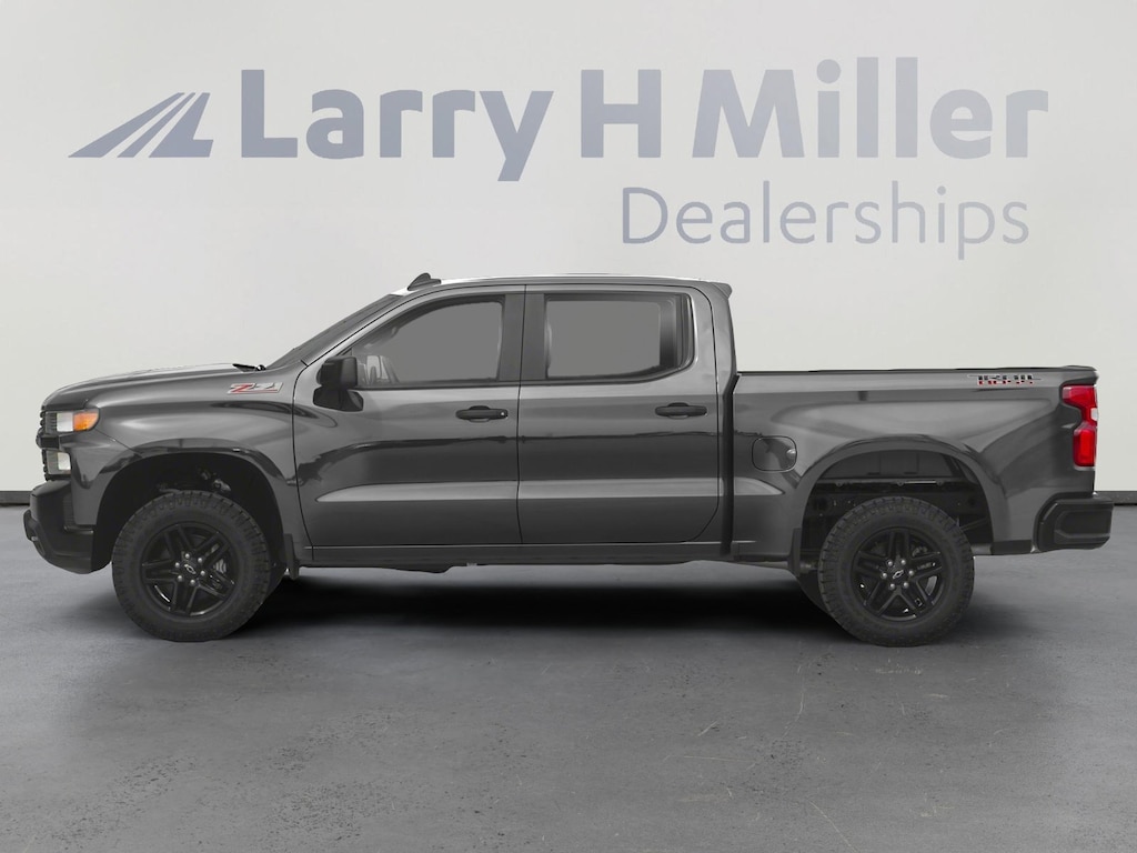 Used 2021 Chevrolet Silverado 1500 Custom Trail Boss Truck Crew Cab