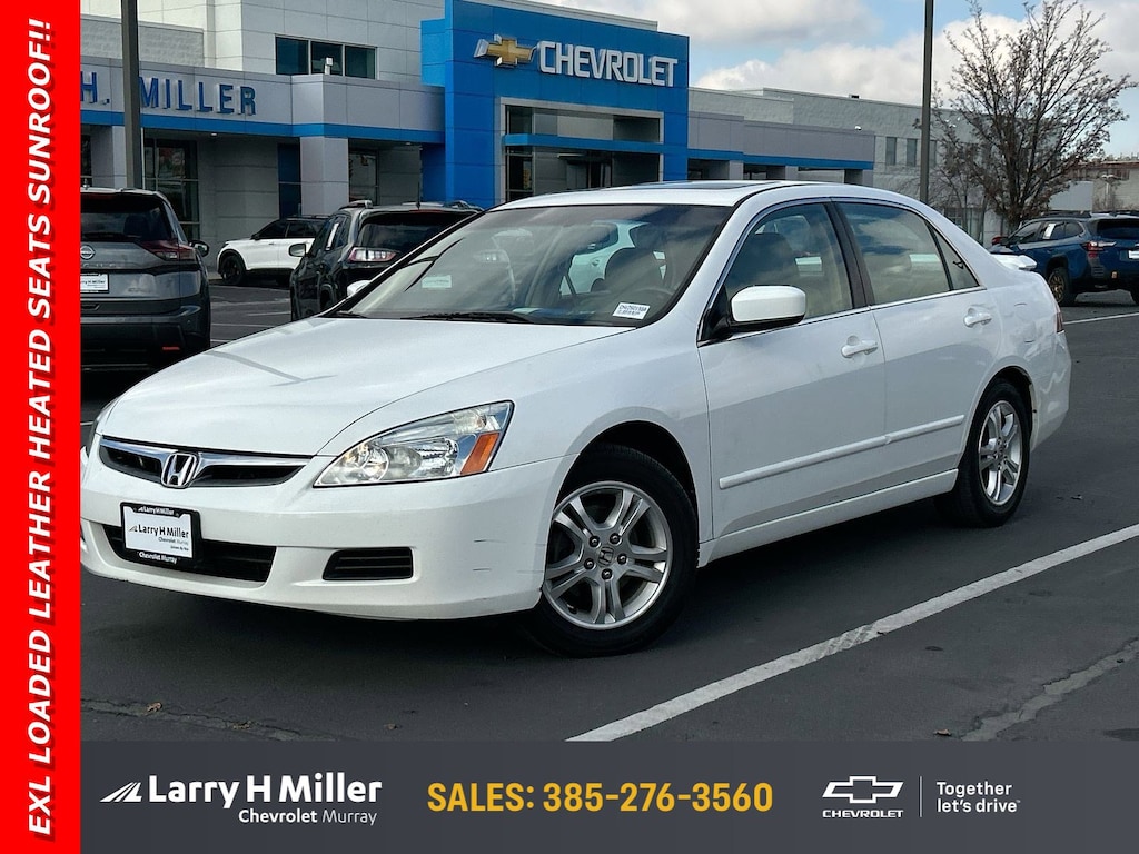 Used 2007 Honda Accord Sdn EX-L Sedan