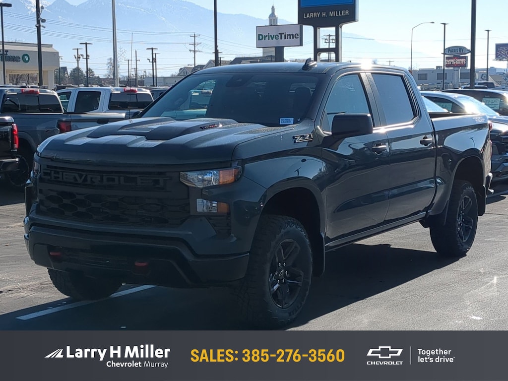 New 2026 Chevrolet Silverado 1500 Custom Trail Boss Truck