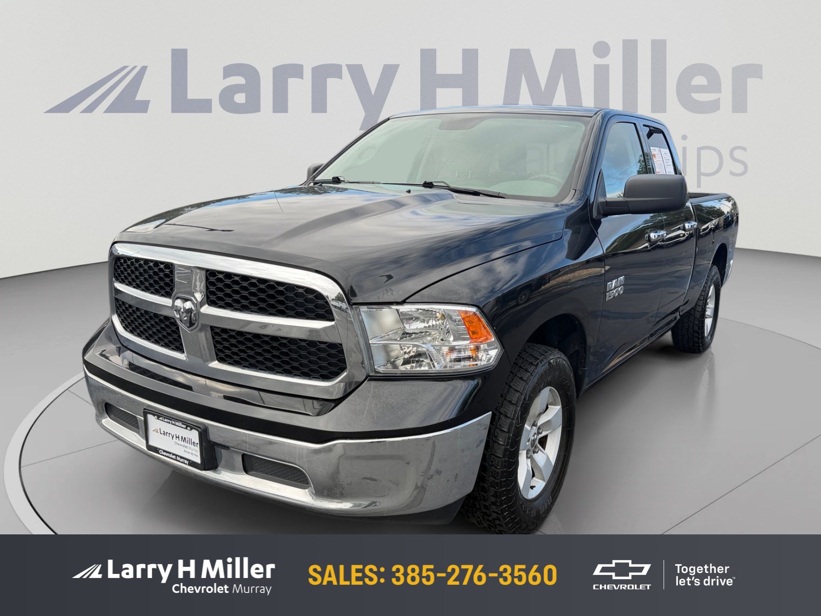 Used 2018 Ram 1500 SLT Quad Cab 4x4 64 Box Truck Quad Cab