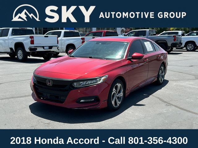 Used 2018 Honda Accord EX-L with VIN 1HGCV2F56JA029979 for sale in Provo, UT