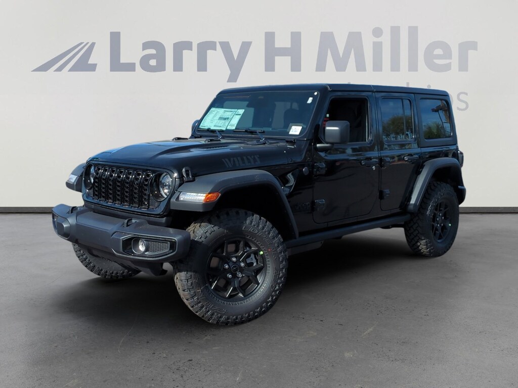 New 2026 Jeep Wrangler Willys 4 Door Sport Utility