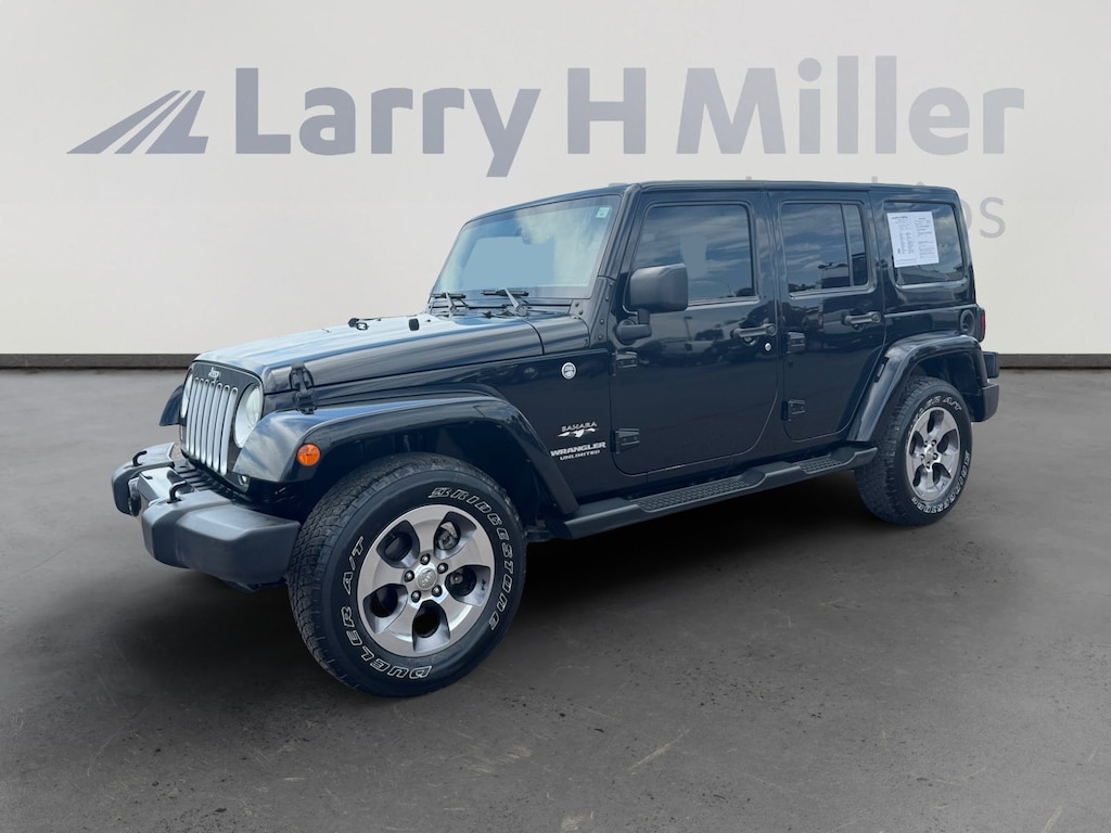 Used 2016 Jeep Wrangler JK Unlimited Sahara 4x4 SUV