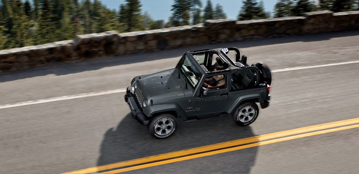 Drive a Jeep Wrangler to school!