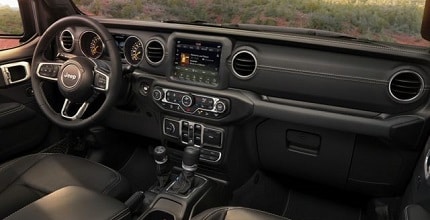 Jeep Wrangler interior