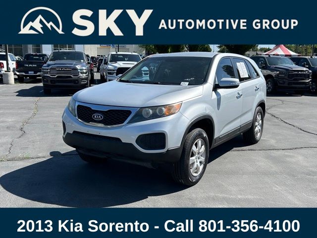 Used 2013 Kia Sorento LX with VIN 5XYKT3A1XDG331497 for sale in Provo, UT