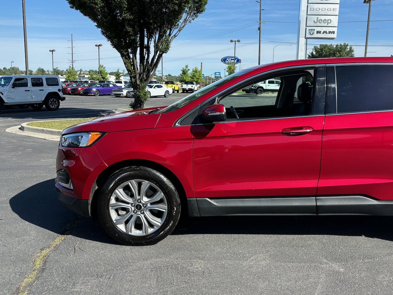 Used 2023 Ford Edge Titanium with VIN 2FMPK4K95PBA15657 for sale in Provo, UT