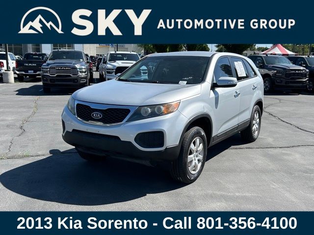 Used 2013 Kia Sorento LX with VIN 5XYKT3A1XDG331497 for sale in Provo, UT