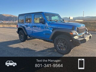 New 2026 Jeep Wrangler Sport S Sport Utility Riverdale, UT