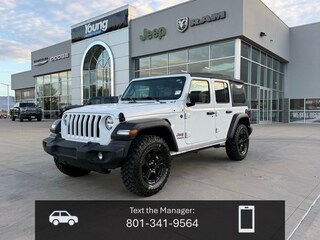 Used 2022 Jeep Wrangler Unlimited Sport S SUV Riverdale, UT