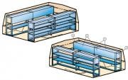 Image of Adrian Steel Storage Shelf Package for 7'-8' Pickup Bed in Ogden
