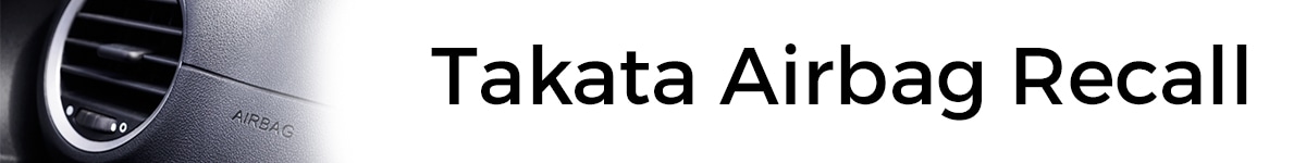 Takata Airbag recall
