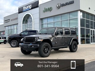 Used 2024 Jeep Wrangler Willys 4xe SUV Riverdale, UT