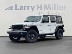 New 2026 Jeep Wrangler Willys 4 Door Sport Utility for sale near New River, AZ