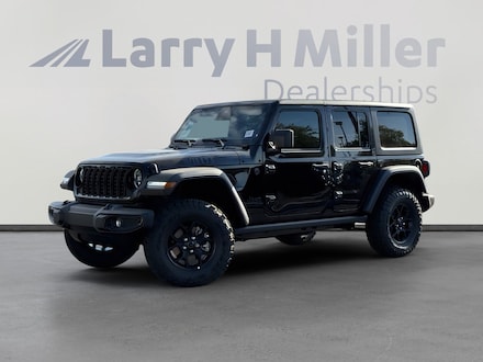 Featured 2026 Jeep Wrangler Willys 4 Door Sport Utility for sale near you in Surprise, AZ