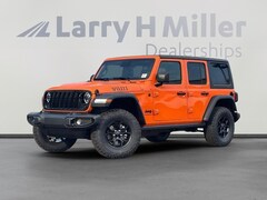 New 2026 Jeep Wrangler Willys 4 Door Sport Utility for sale near New River, AZ