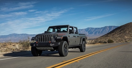 jeep gladiator open road