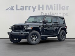 New 2026 Jeep Wrangler Willys 4 Door Sport Utility for sale near New River, AZ