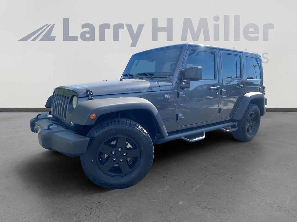 Used 2017 Jeep Wrangler JK Unlimited Sport 4x4 SUV