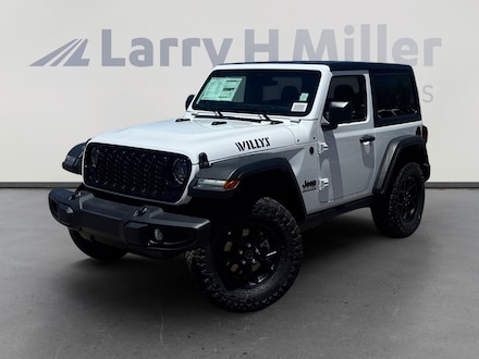 Featured New 2026 Jeep Wrangler Willys 2 Door Sport Utility 4x4 for sale near you in Tucson, AZ