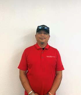 Staff member Gerry Hamilton from ID_3da48b