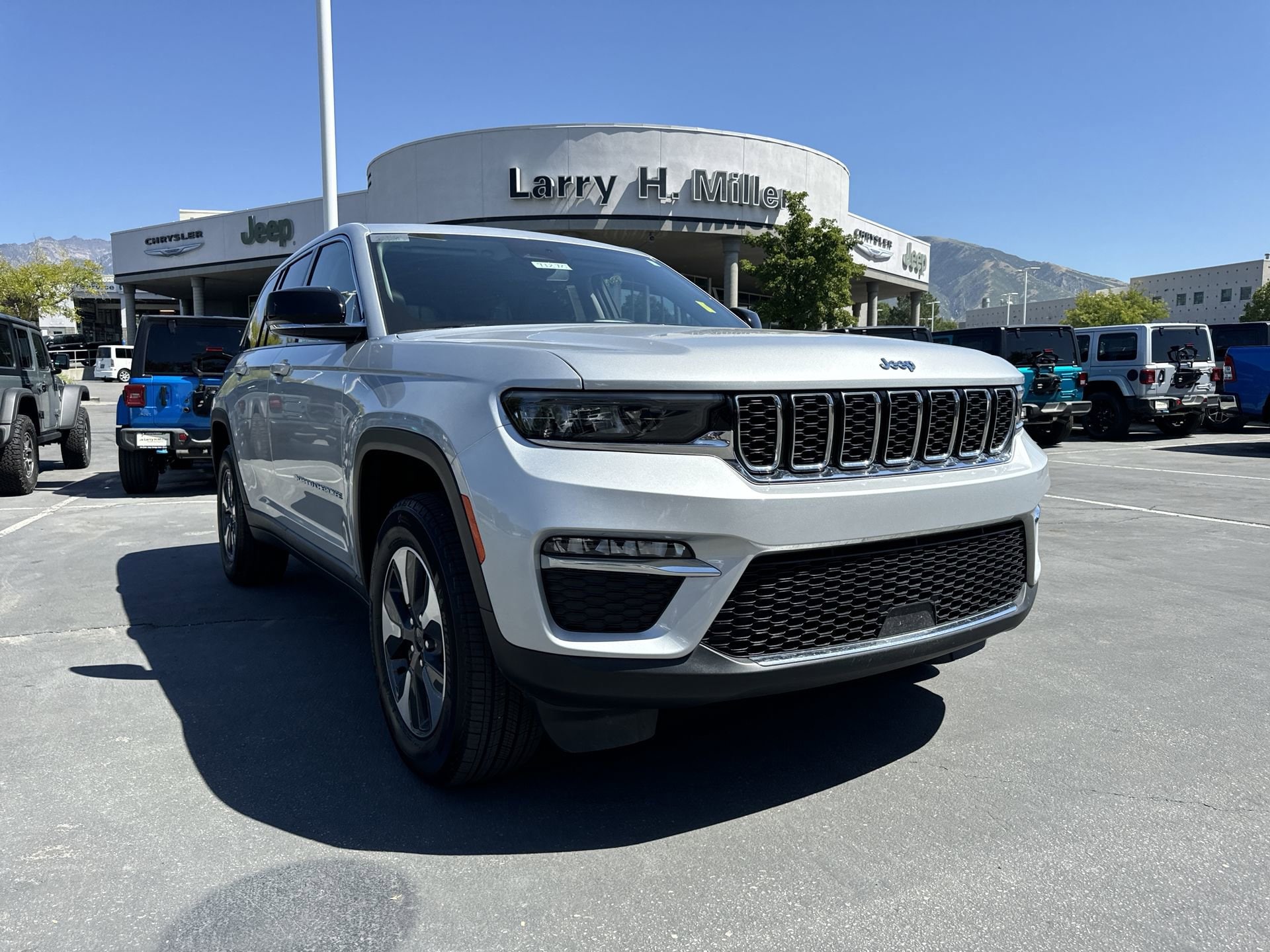 Certified 2023 Jeep Grand Cherokee 4xe with VIN 1C4RJYB66P8788878 for sale in Sandy, UT