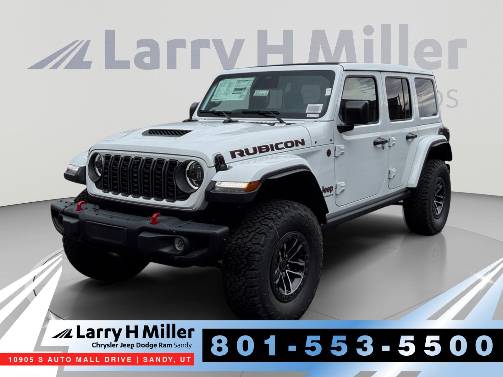 New 2027 Jeep Wrangler Rubicon X Sport Utility Sandy, UT
