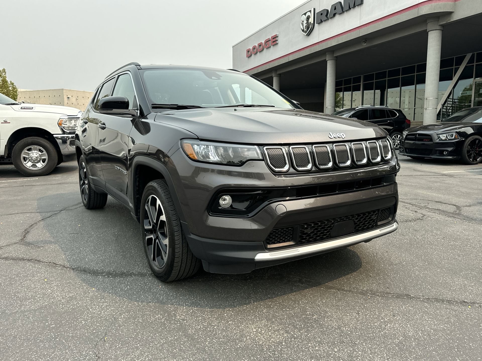 Used 2022 Jeep Compass Limited with VIN 3C4NJDCB4NT110924 for sale in Sandy, UT