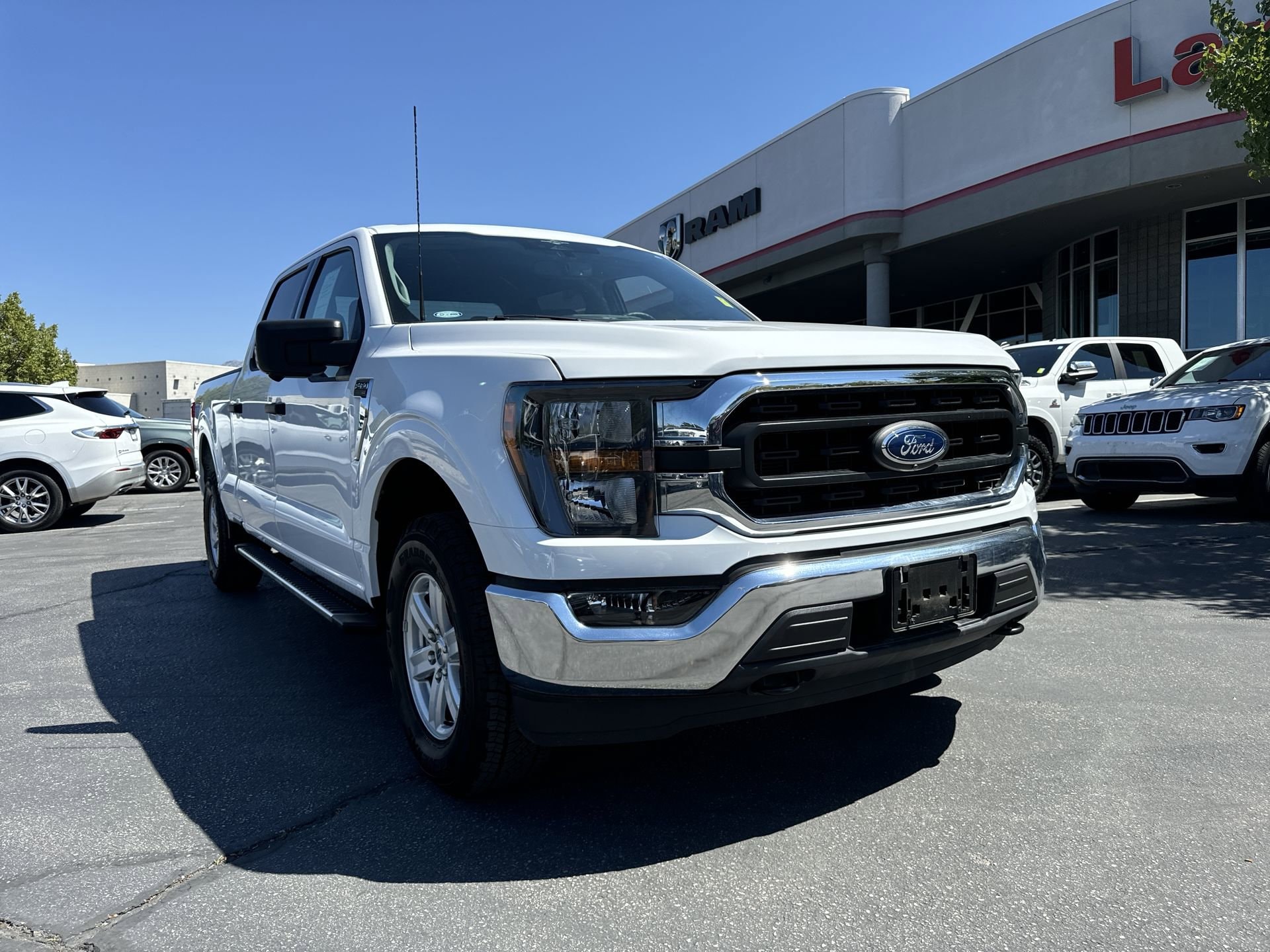 Used 2023 Ford F-150 XLT with VIN 1FTFW1E82PKD00912 for sale in Sandy, UT